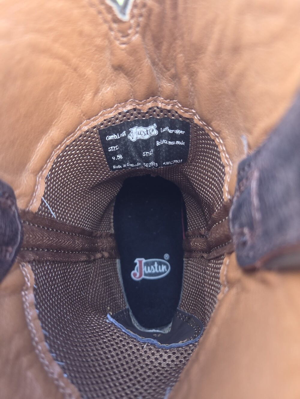 Justin Cowgirl Boots - Picture 6 of 7